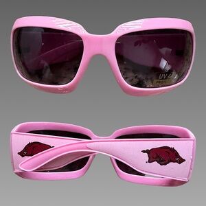 NWT Arkansas Razorbacks Pink Sunglasses
